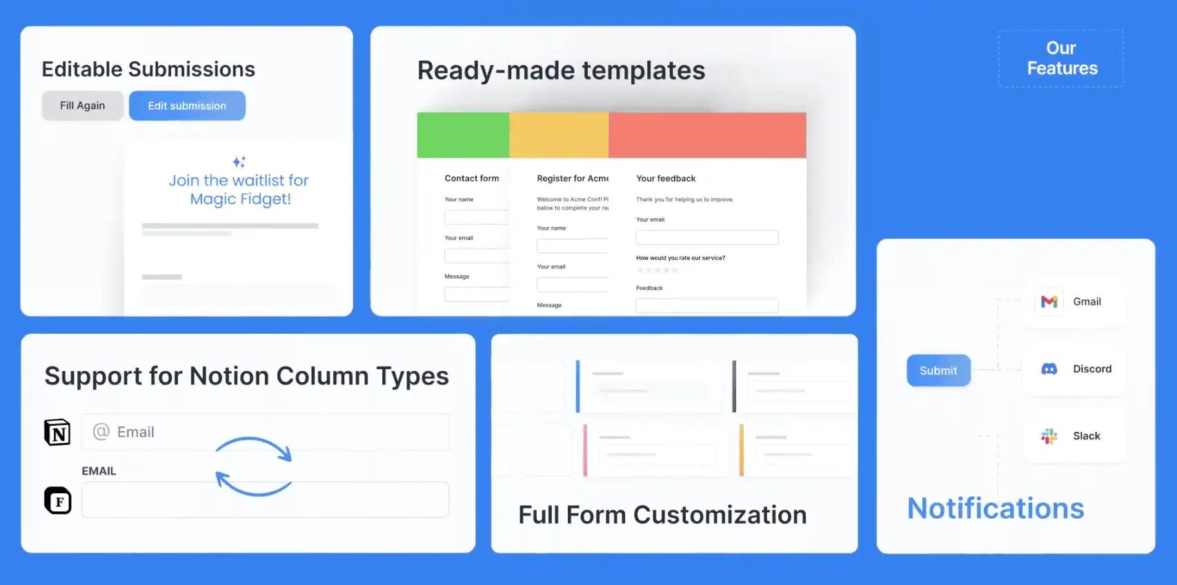 NoteForms - ein einfach zu benutzender Formular-Editor für Notion