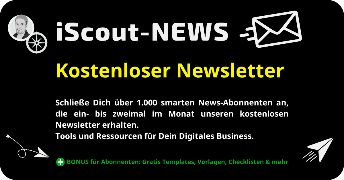 iScout Newsletter Banner